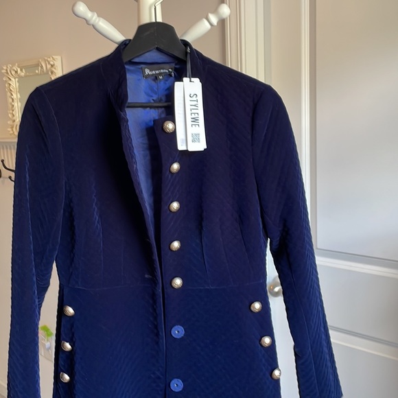 Brand: Blue sky Butterfly, size M, C: Navy/ blue.,new tag on, cotton,polyester . - Picture 9 of 13